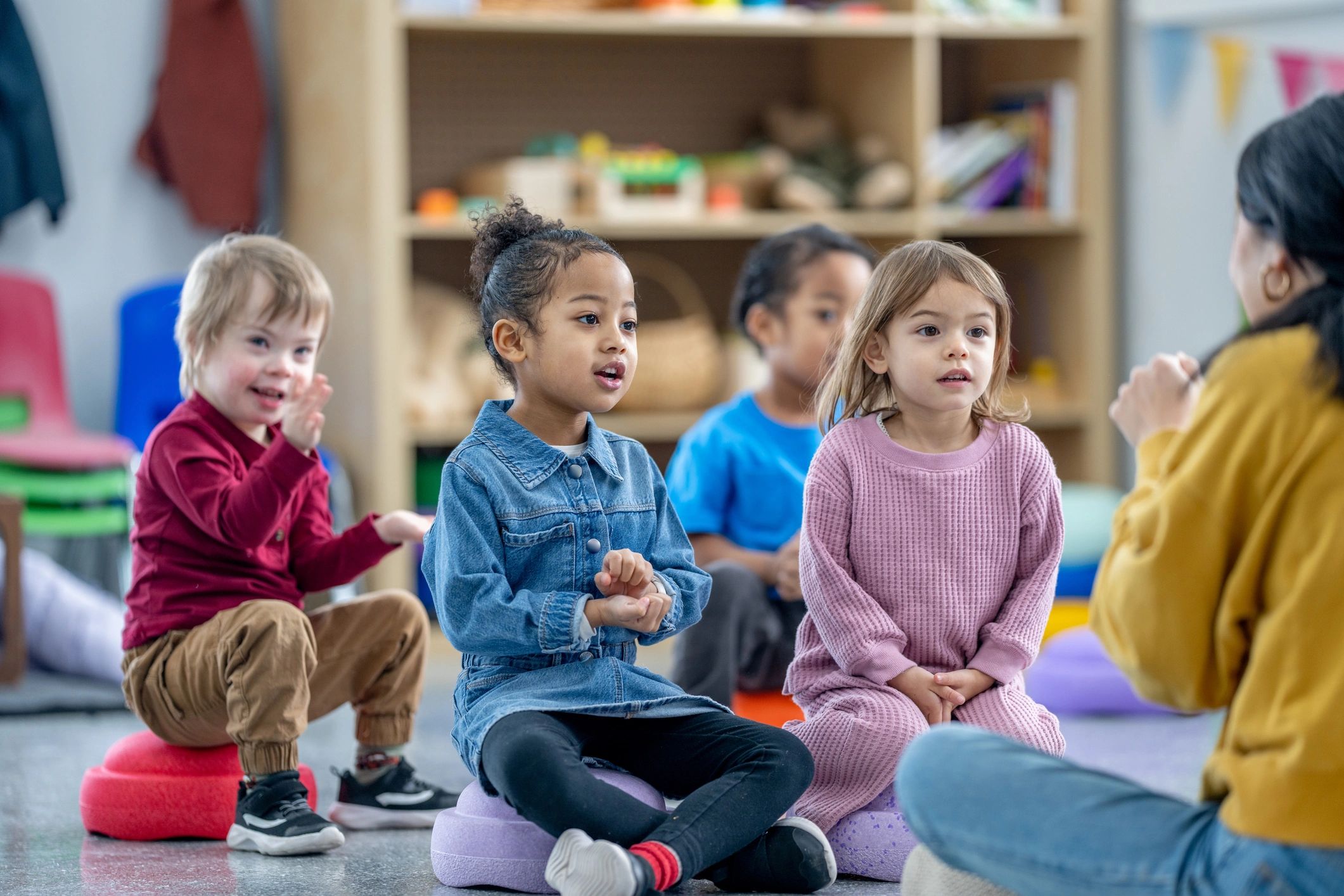 kindergarten learning group
